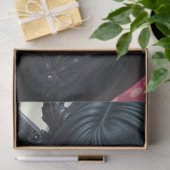 神秘的なゴシック様式のドラゴンの妖精 薄葉紙 (ギフト)