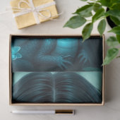 神秘的なゴシック様式のドラゴンの妖精 薄葉紙 (ギフト)