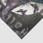 神秘的なゴシック様式の魔女 薄葉紙 (詳細)