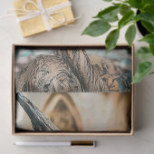 神秘的なゴシック様式パリガルゴイレデクページ 薄葉紙 (ギフト)