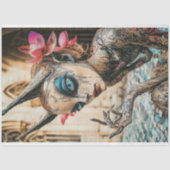 神秘的なゴシック様式パリガルゴイレデクページ 薄葉紙 (正面)