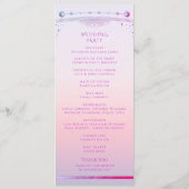 神秘的なサンセットピンクサンムーン天文学宇宙 プログラム (裏面)