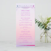 神秘的なサンセットピンクサンムーン天文学宇宙 プログラム (スタンド正面)