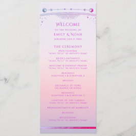 神秘的なサンセットピンクサンムーン天文学宇宙 プログラム