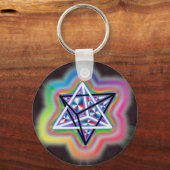 神秘的なシェイプのキーチェーン キーホルダー (正面)