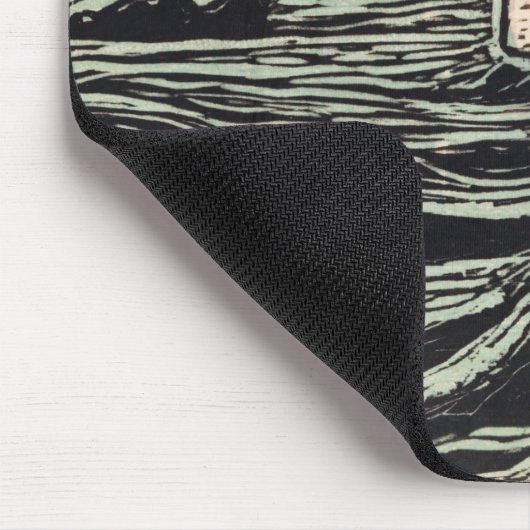 神秘的なショア(1897年)エドバード・マンチ マウスパッド (コーナー)