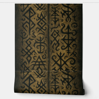 神秘的なシンボルとダークオカルトの壁紙 壁紙