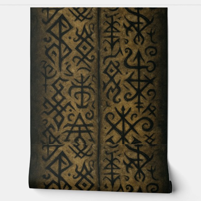 神秘的なシンボルとダークオカルトの壁紙 壁紙 (ほどく)