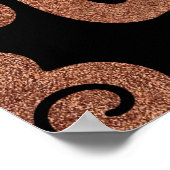 神秘的なシンボルと魔法のシームレスなパターン。 ポスター (角)