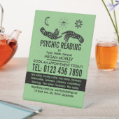 神秘的なシンボル、読サイキッ広告クの 台座サイン (インサイチュ)