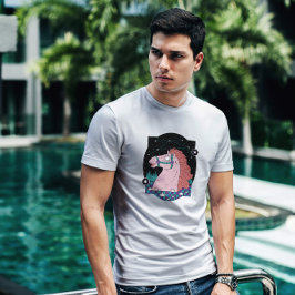 神秘的なスターホース Tシャツ