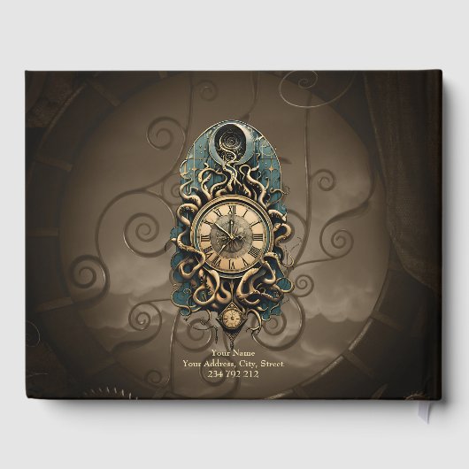 神秘的なスチームパンク運動。 ゲストブック (裏面)