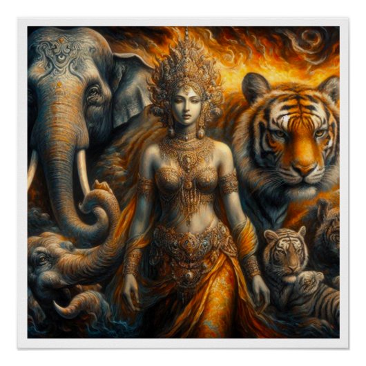 神秘的なスピリチュアル ポスター (正面)