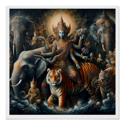 神秘的なスピリチュアル ポスター (正面)