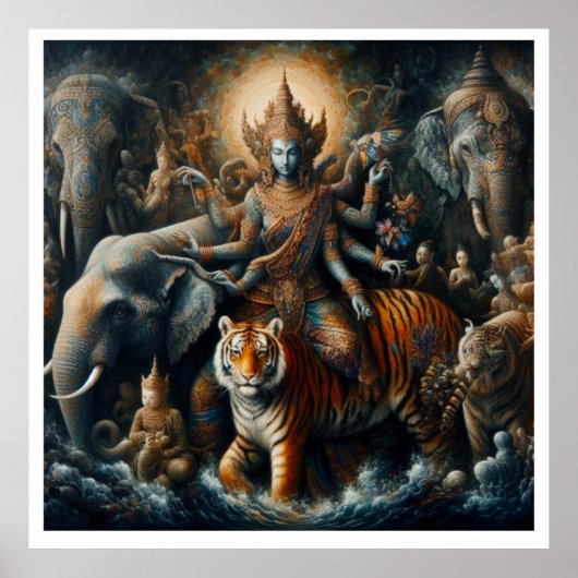 神秘的なスピリチュアル ポスター (正面)