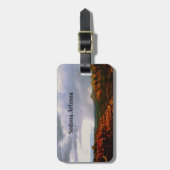 神秘的なセドナアリゾナ ラゲッジタグ (正面縦)