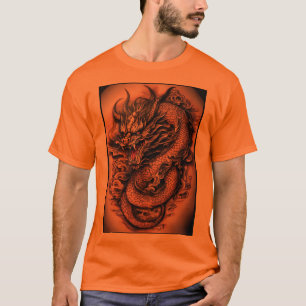 神秘的なセレニティ:ドラゴン中国の・エンチャントメント・ティー Tシャツ