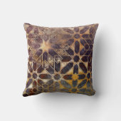 神秘的なタイルI クッション (裏面)