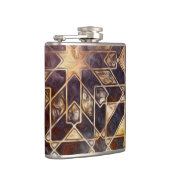 神秘的なタイルI フラスク (右)