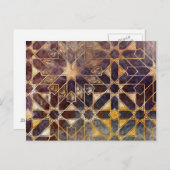 神秘的なタイルI ポストカード (正面/裏面)