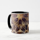神秘的なタイルI マグカップ (正面左)