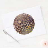 神秘的なタイルI ラウンドシール (封筒)