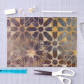 神秘的なタイルI 薄葉紙 (クラフト)