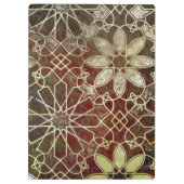 神秘的なタイルII クリップボード (裏面)