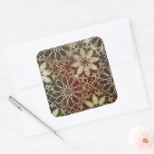 神秘的なタイルII スクエアシール (封筒)