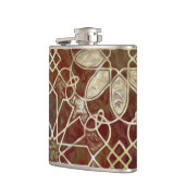 神秘的なタイルII フラスク (左)