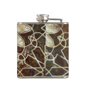 神秘的なタイルII フラスク (裏面)