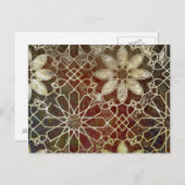 神秘的なタイルII ポストカード (正面/裏面)