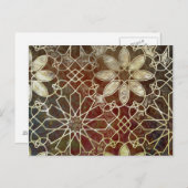 神秘的なタイルII ポストカード (正面/裏面)