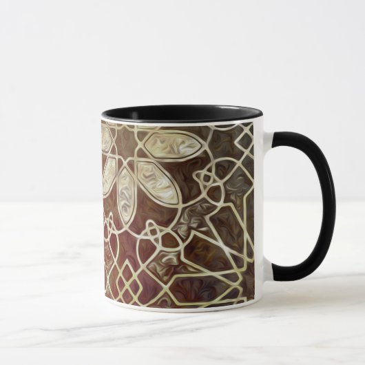 神秘的なタイルII マグカップ (右)