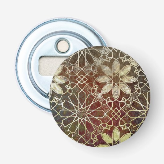 神秘的なタイルII 栓抜き (正面)