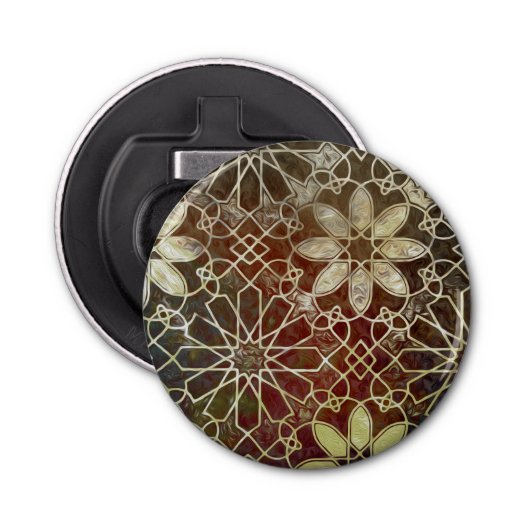 神秘的なタイルII 栓抜き (正面)