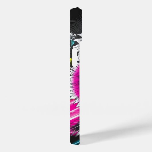 神秘的なタトゥービーヒマ鮮やかワリ Case-Mate iPhoneケース (裏面 / 右)