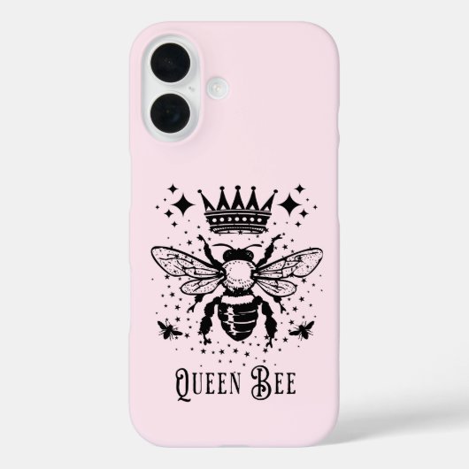 神秘的なタロットエンブレム 女王蜂 Case-Mate iPhoneケース (裏面)