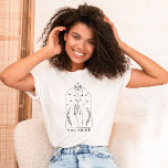 神秘的なタロットカードバチェロレッテザブライド Tシャツ<br><div class="desc">このデザインは、神秘のタロットカードデザインと天のフォントモダンを備えている。一致するアイテムの詳細については、コレクション全体を参照する</div>