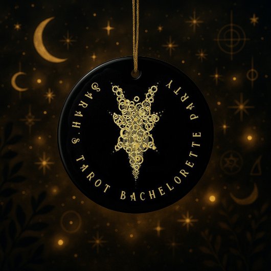 神秘的なタロットバチェロレッテ セラミックオーナメント