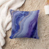 神秘的なタンザナイト・エネルギー クッション (ブランケット)