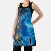 神秘的なツリーホームドリームスケープ エプロン (インサイチュ)