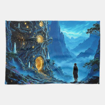 神秘的なツリーホームドリームスケープ