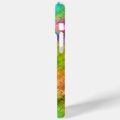 神秘的なトパーズブルーガラス質感 Case-Mate iPhoneケース (裏面 / 左)