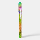 神秘的なトパーズブルーガラス質感 Case-Mate iPhoneケース (裏面 / 左)