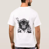 神秘的なドゥルーコーリーナイトスカイ Tシャツ (裏面)