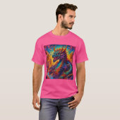 神秘的なドラゴンキング Tシャツ (正面フル)