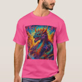 神秘的なドラゴンキング Tシャツ (正面)