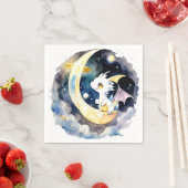 神秘的なドラゴンベビーシャワー スタンダードカクテルナプキン (インサイチュ)