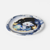 神秘的なドラゴンベビーシャワー ペーパープレート (アングル)